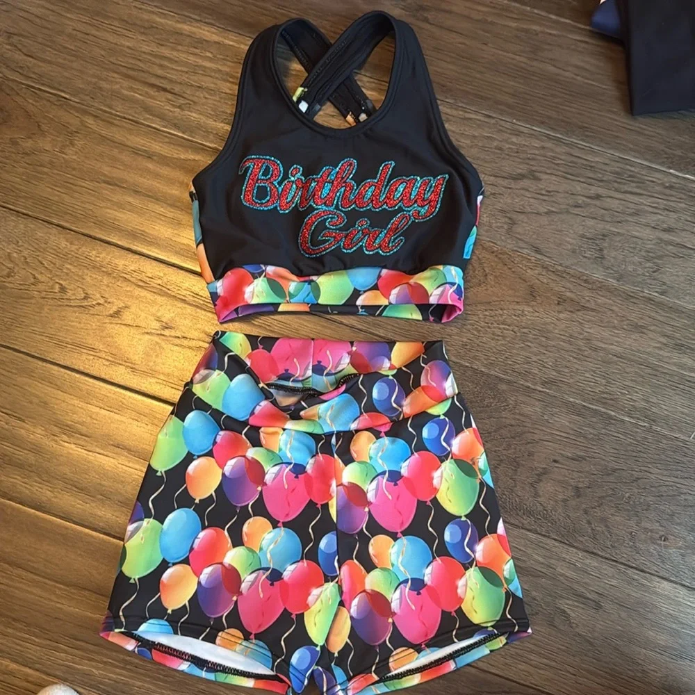 Gymnastics or dance custom leotard size xs